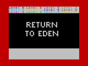 Return to Eden for Amstrad CPC - Loading screen.
