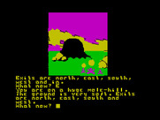 Return to Eden for Amstrad CPC - On a huge mole-hill...