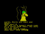 Return to Eden for Amstrad CPC - A spade? That can be useful, better take it...