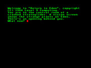 Return to Eden for Enterprise - Game start.