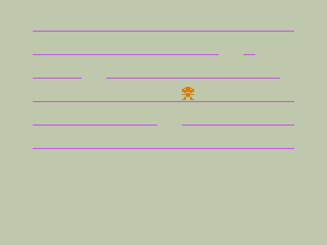 Jumping Jack Dragon 32/64 Screenshot: Making my way up the platforms...