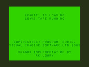 Jumping Jack for Dragon 32/64 - Loading screen.