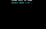 Chomps for IBM PC/Compatibles - Select a maze to begin with...