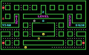Chomps for IBM PC/Compatibles - Not many dots left...