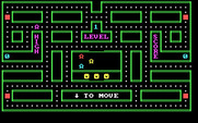 Chomps for IBM PC/Compatibles - The game begins.