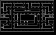 Chomps for IBM PC/Compatibles - Starting the first maze...