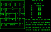 Chomps for IBM PC/Compatibles - Trying to clear all of the dots...