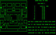 Chomps for IBM PC/Compatibles - Gameplay on maze 2.