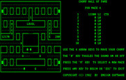 Chomps for IBM PC/Compatibles - Maze 4 is more complex than the others...