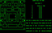 Chomps for IBM PC/Compatibles - Gameplay on maze 3.