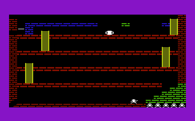 Zorgon's Kingdom Commodore VIC-20 Screenshot: Game start.