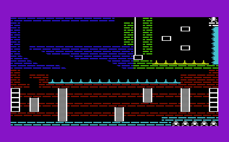 Zorgon's Kingdom Commodore VIC-20 Screenshot: The start of part two.