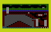 Zorgon's Kingdom for Commodore VIC-20 - Navigate through the tunnel then catch the moving lift.