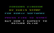 Zorgon's Kingdom for Commodore VIC-20 - Title screen.