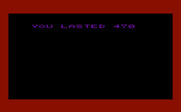 Zorgon's Kingdom for Commodore VIC-20 - I lasted 470...