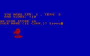 I-Bert for IBM PC/Compatibles - Game over; but I got a new high score!
