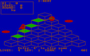 I-Bert for IBM PC/Compatibles - Game start; change all the blocks to green!