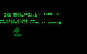 I-Bert for IBM PC/Compatibles - Game over, but I got a new high score!