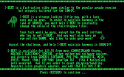 I-Bert for IBM PC/Compatibles - Game instructions.