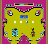 Rollerball for NES / Famicom - Match mode.