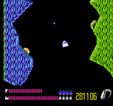 Solar Jetman: Hunt for the Golden Warpship for NES / Famicom - Gravity makes this level trickier than it looks...
