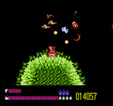 Solar Jetman: Hunt for the Golden Warpship for NES / Famicom - Ouch, I'm hit!