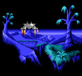 Solar Jetman: Hunt for the Golden Warpship for NES / Famicom - Landing again...