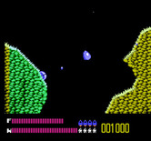 Solar Jetman: Hunt for the Golden Warpship for NES / Famicom - Exploring this strange world...