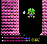 Solar Jetman: Hunt for the Golden Warpship for NES / Famicom - A large enemy, be careful!