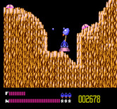 Solar Jetman: Hunt for the Golden Warpship for NES / Famicom - This part is heavy making retrieval difficult!