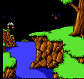 Solar Jetman: Hunt for the Golden Warpship for NES / Famicom - Heading in for a landing...