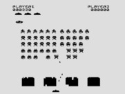High Resolution Invaders for ZX81 / Timex Sinclair 1000 - The firing rate can be set allowing the player or the aliens to have more or less shots at one time...