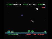 Star Blazer for MSX - Your goal is to find the radar and bomb it!