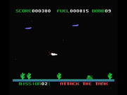 Star Blazer for MSX - Mission 2; attack the tank!