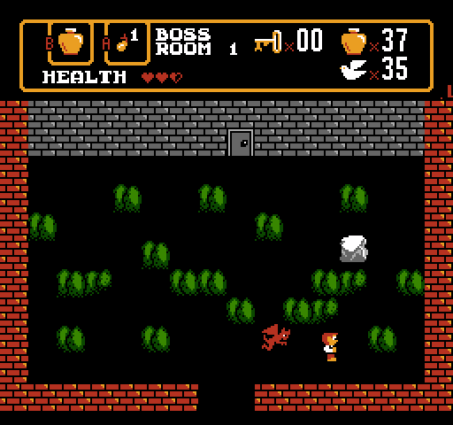 Spiritual Warfare NES / Famicom Screenshot: What's this? Looks like a demon!
