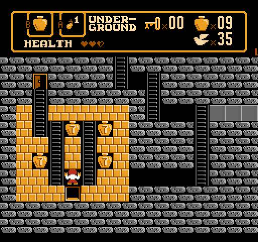 Spiritual Warfare NES / Famicom Screenshot: Find items in these jars...