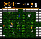 Spiritual Warfare for NES / Famicom - Another screen with lots of bad guys...