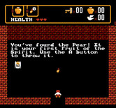 Spiritual Warfare for NES / Famicom - I found an item!