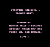 Spiritual Warfare for NES / Famicom - Starting screen.