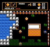 Spiritual Warfare for NES / Famicom - This is where the stairs exit...