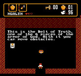 Spiritual Warfare for NES / Famicom - Here is the Belt of Truth!