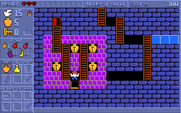 Spiritual Warfare for IBM PC/Compatibles - Pick up the jars for bonus items.