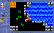 Spiritual Warfare for IBM PC/Compatibles - Head down the stairs to explore further...