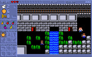 Spiritual Warfare for IBM PC/Compatibles - I need to cross this river...maybe the door can help.