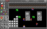 Spiritual Warfare for IBM PC/Compatibles - Someone prays after I hit them with a fruit.