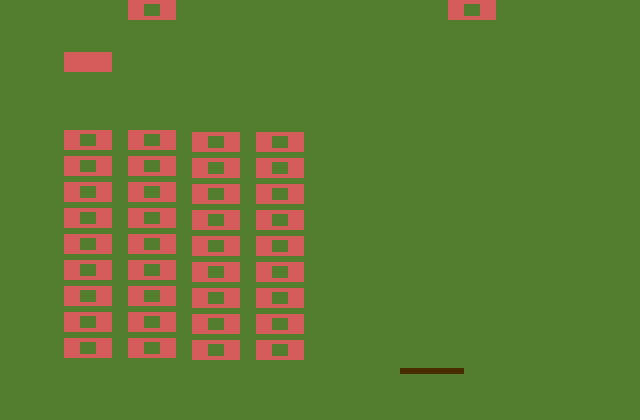 Codebreaker Atari 2600 Screenshot: Starting a game of Nim...