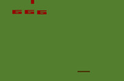 Codebreaker for Atari 2600 - Starting screen; first, select a game option...