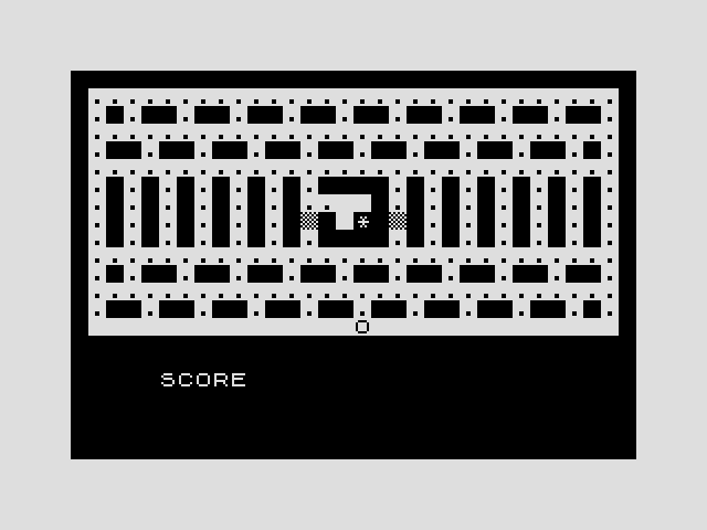 Grimm's Fairy Trails ZX81 / Timex Sinclair 1000 Screenshot: Game start.