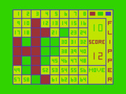 Flipper for TRS-80 Color Computer - Human player is behind by two points...for now!