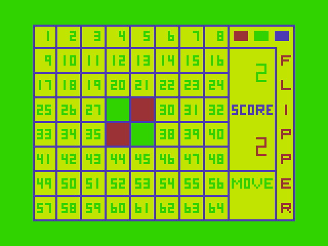 Flipper Dragon 32/64 Screenshot: Game start.